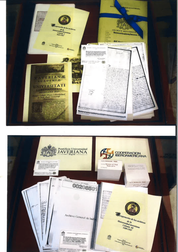 Recuperación del Archivo Javeriana Colonial