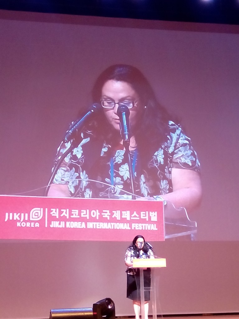 Entrega del Premio UNESCO/Jikji Memoria del Mundo a Iberarchivos