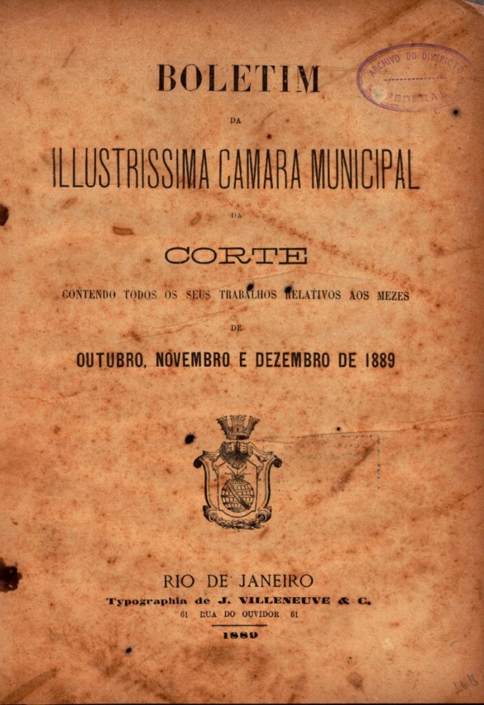 Projeto de Restauração, Acondicionamento e Digitalização dos "Boletins da Intendência  Municipal"
