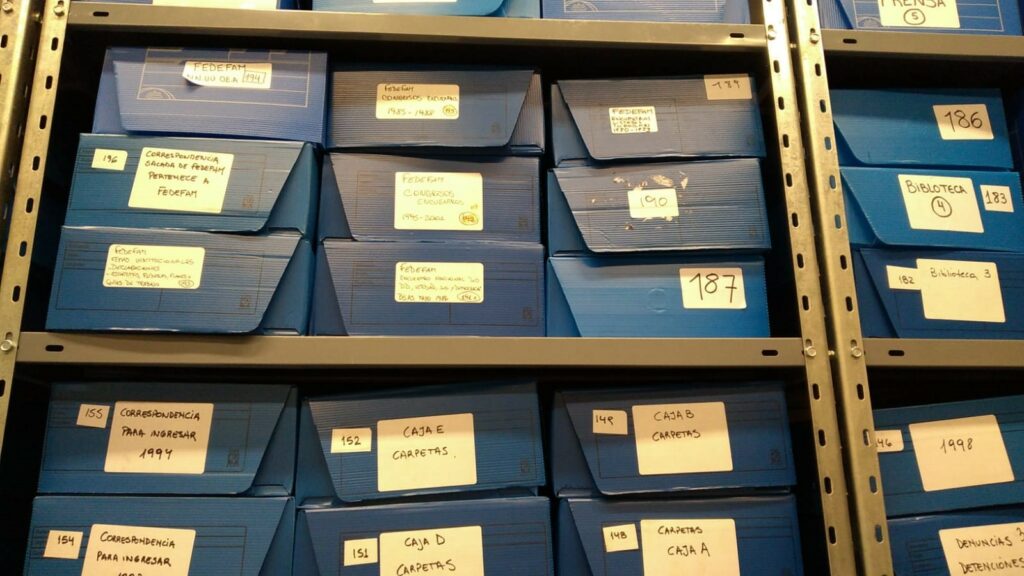 Desarrollo, preservación digital y difusión de una colección de materiales históricos de la Federación Latinoamericana de Asociaciones de Familiares de Detenidos Desaparecidos (FEDEFAM) existentes en los archivos de los organismos de derechos humanos y en los fondos personales de Memoria Abierta.