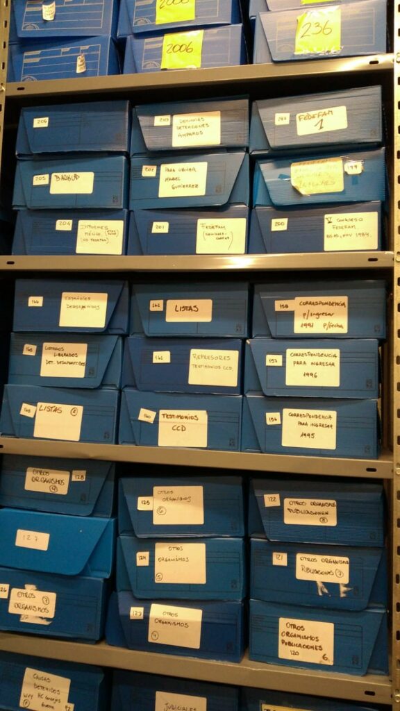 Desarrollo, preservación digital y difusión de una colección de materiales históricos de la Federación Latinoamericana de Asociaciones de Familiares de Detenidos Desaparecidos (FEDEFAM) existentes en los archivos de los organismos de derechos humanos y en los fondos personales de Memoria Abierta.