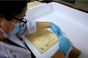 Organización, preservación y acceso al fondo de la  Escuela Nacional de Bibliotecarios (1944-1979)  Visibilización profesional de las mujeres en la  Bibliotecolgía y su acceso a cargos directivos