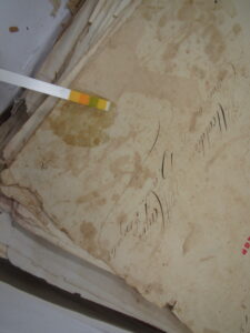 “Restauración de 9 Protocolos Notariales de los  siglos XIX y XX”.