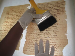 “Restauración de 9 Protocolos Notariales de los  siglos XIX y XX”.