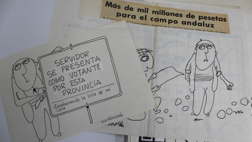Tratamiento documental del Fondo Martínmorales. Segunda época, la Transición (1975- 1982)