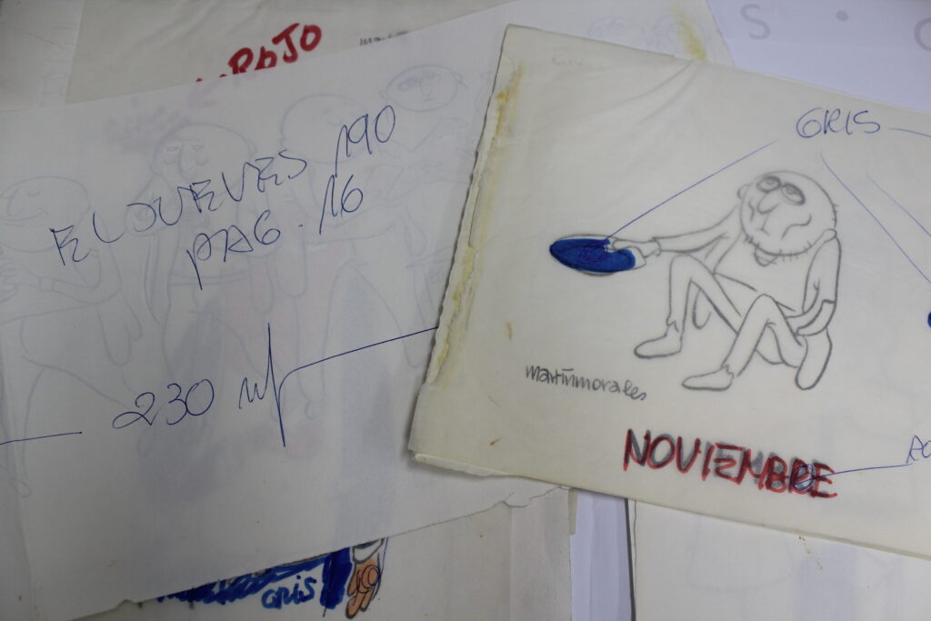 Tratamiento documental del Fondo Martínmorales. Segunda época, la Transición (1975- 1982)