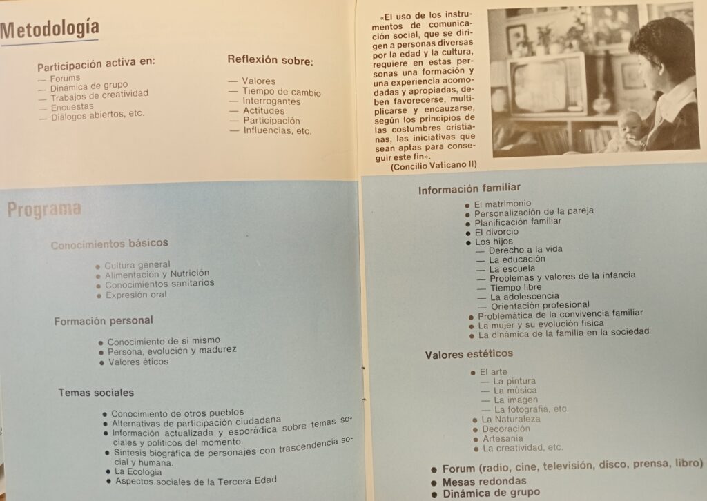Descripción, digitalización y difusión de un fondo de mujeres: el movimiento de Mujeres de Acción Católica (M.A.C.).
