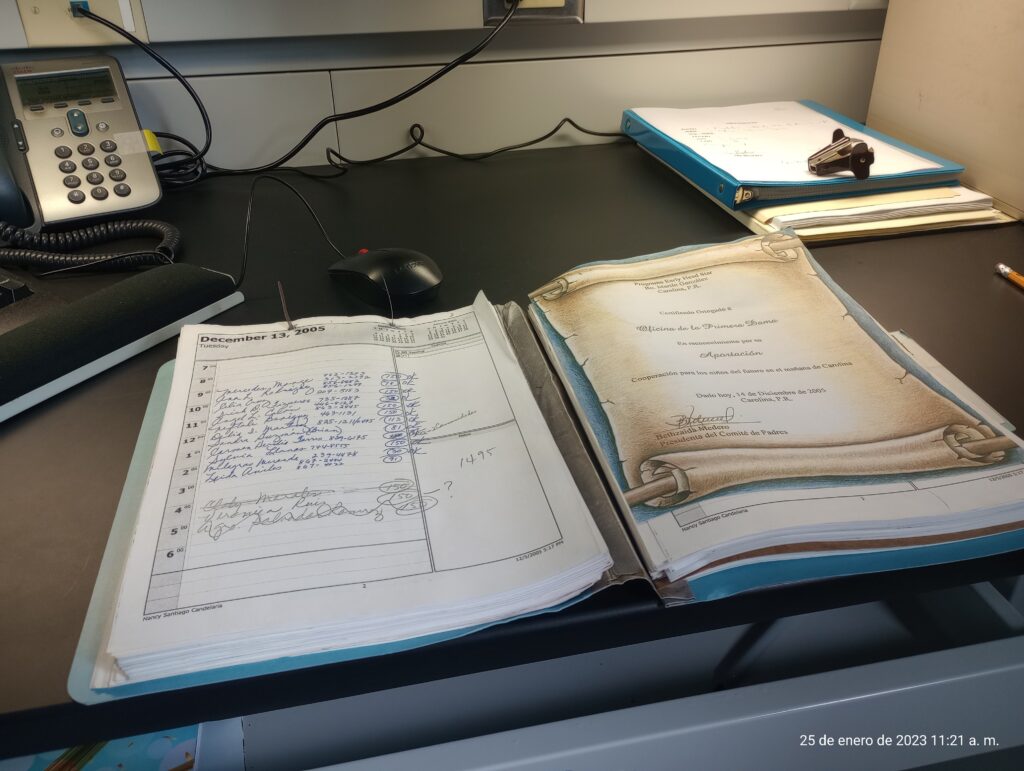 Documentos de la Oficina de la Primera Dama de Puerto Rico, Fase I
