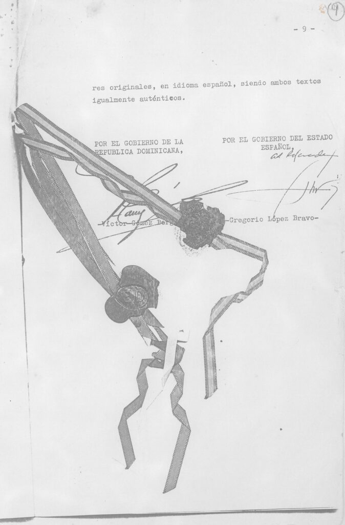 Catálogo de documentos sobre relaciones domínico- españolas, 1930-2020