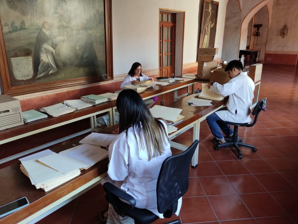 “Clasificación y ordenación del Archivo Histórico de la Orden de Predicadores en México (Primera fase)”