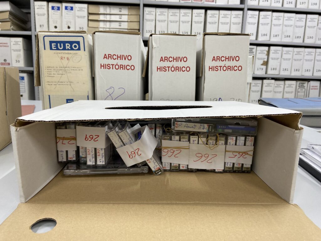 El movimiento obrero en la lucha contra la dictadura y en la construcción democrática en Andalucía a través de la Fuente Oral. Migración y  catalogación de entrevistas de vida realizadas a dirigentes de las  Comisiones Obreras durante el franquismo y la transición.