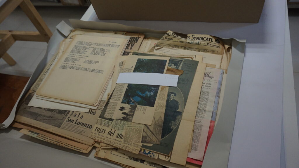 Organización, conservación y difusión del Fondo Benito Riquelme (primera etapa)