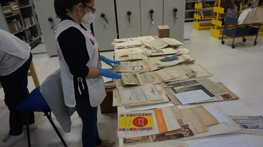 Organización, conservación y difusión del Fondo Benito Riquelme (primera etapa)