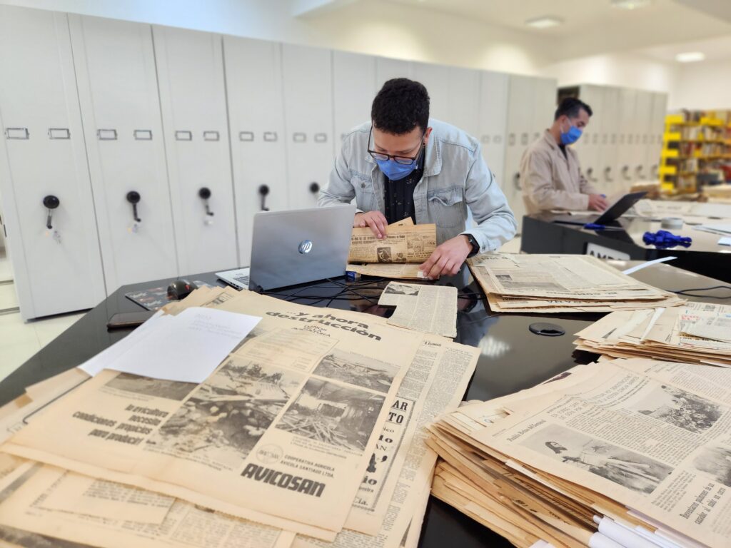 Organización, conservación y difusión del Fondo Benito Riquelme (primera etapa)