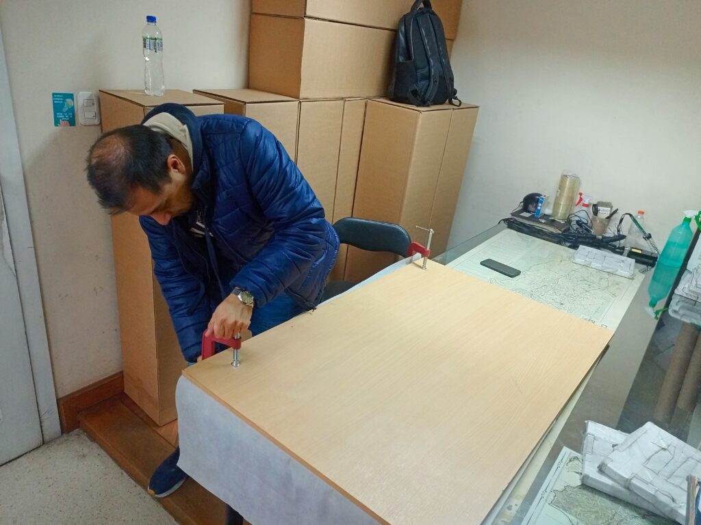 Ejecución de la primera fase de intervención emergente para la recuperación y puesta en valor de la documentación de planos del Arq. Diego Ponce, perteneciente al Centro Documental del INPC