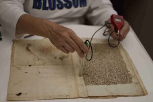 Restauración de documentos de los siglos XIII-XVI