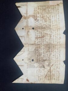 Restauración de documentos de los siglos XIII-XVI