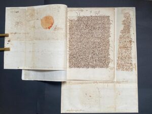 Restauración de documentos de los siglos XIII-XVI
