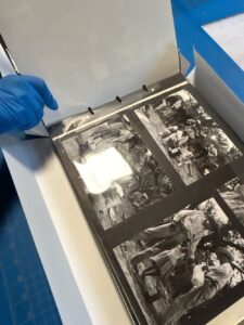 Proceso de trabajo para Álbumes del Acervo Fotográfico Ruth D. Lechuga