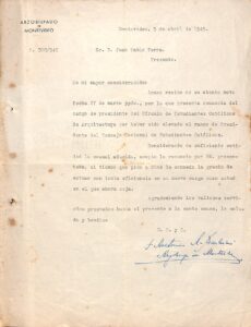 Preservación y organización de la colección documental del Arq. Juan Pablo Terra
