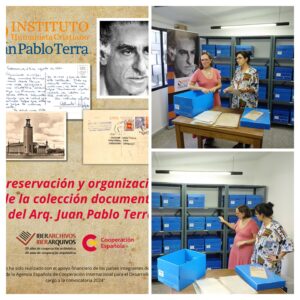 Preservación y organización de la colección documental del Arq. Juan Pablo Terra
