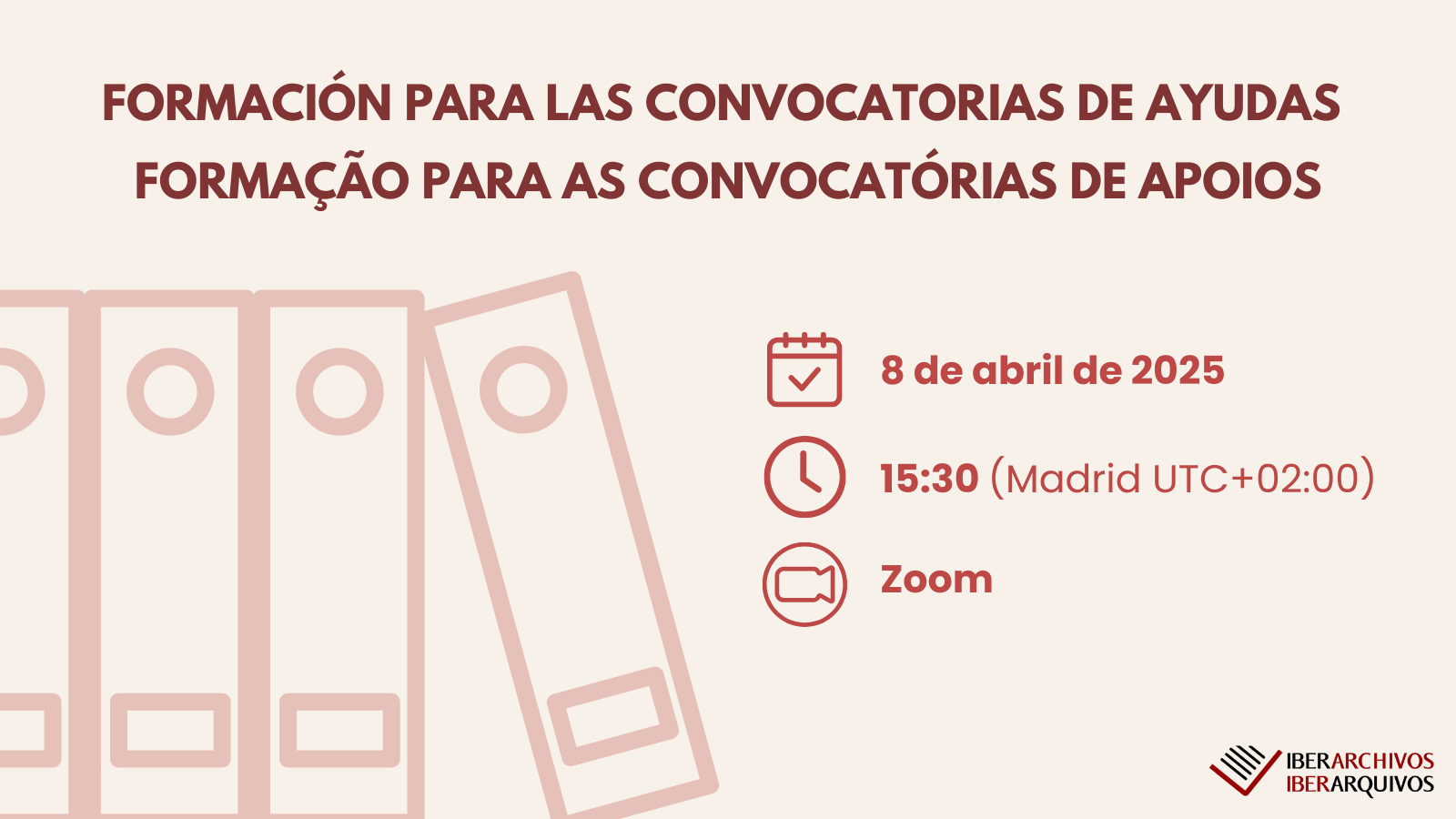 Taller para la solicitud y ejecución de proyectos archivísticos