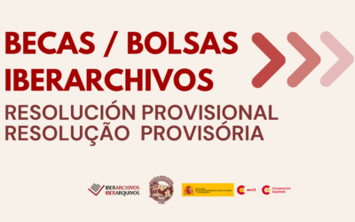 Propuesta de resolución provisional Becas Iberarchivos