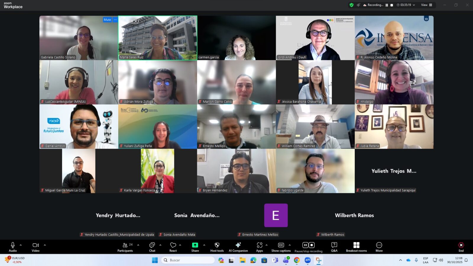 Capacitación y actualización profesional para los miembros de la Comisión Interinstitucional de Jefes y Encargados de Archivos Centrales del Sector Público Costarricense (CIAP)