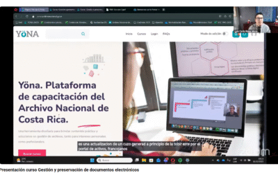 Iberarchivos, en colaboración con el Archivo Nacional de Costa Rica, presenta el curso «Gestión y preservación de documentos electrónicos»