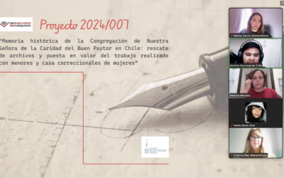 Resultados del proyecto “Memoria Histórica de la Congregación de Nuestra Señora de la Caridad del Buen Pastor en Chile: rescate de archivos y puesta en valor del trabajo realizado con menores y Casa Correccionales de Mujeres”