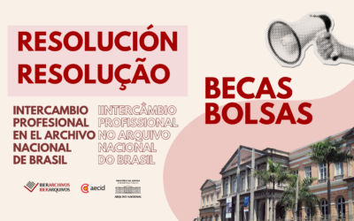 Resolución provisional III Beca Intercambios Profesionales de Iberarchivos